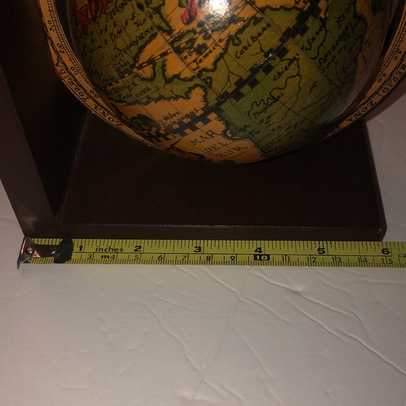 Vintage MCM Rotating Globe Bookends made in Italy - Picture 8 of 10
